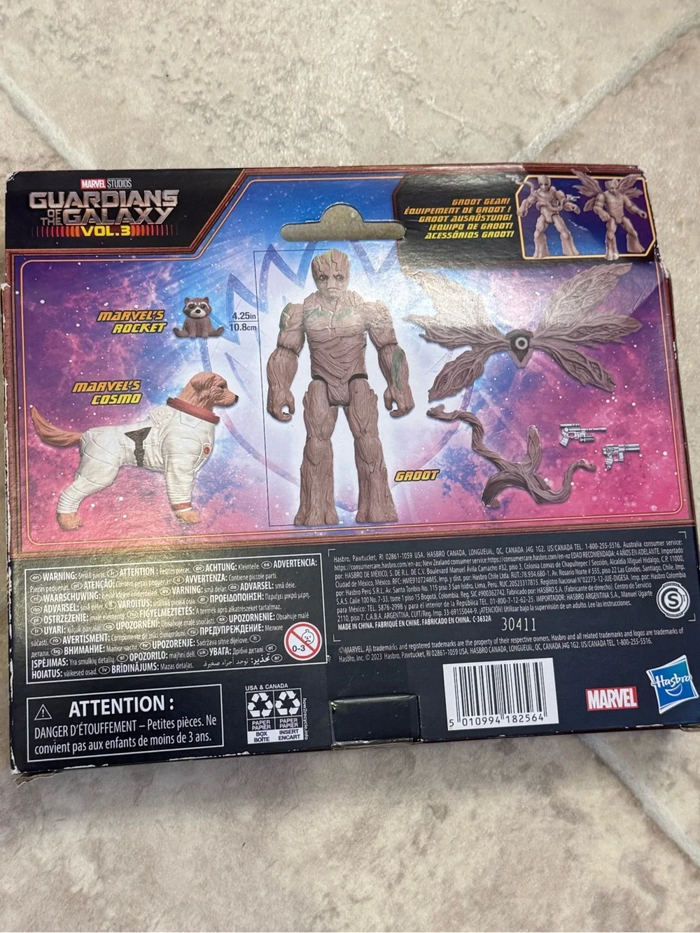 NWT Marvel Guardian Of The Galaxy Epic Hero Series 4” Groot Cosmo Rocket NEW